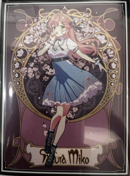 画像1: スリーブ『ミュシャ風さくらみこ』 (1)