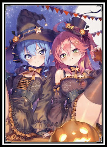 画像1: スリーブ『ハロウィンみこめっと』 (1)