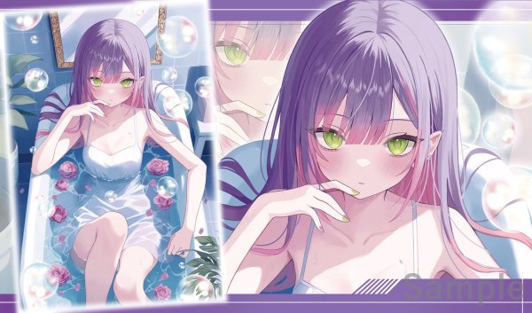 画像1: プレイマット「常闇トワ」 (1)