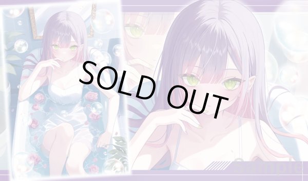 画像1: プレイマット「常闇トワ」 (1)