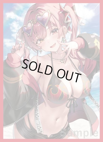 画像1: スリーブ『宝鐘マリン　水着』60枚 (1)