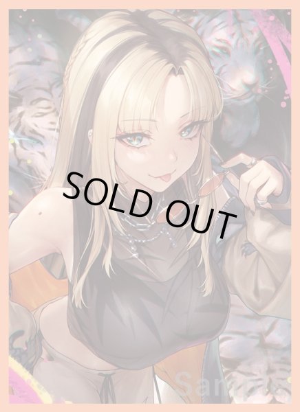 画像1: スリーブ『虎金妃笑虎』60枚 (1)