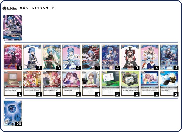 画像1: すいせい・クロヱデッキ（新弾構築） (1)