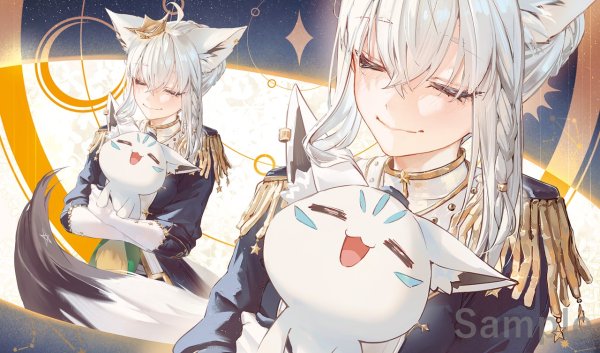 画像1: プレイマット「フブキングダム3」 (1)