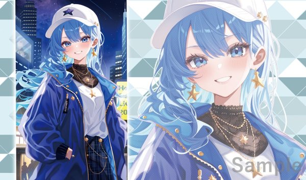 画像1: プレイマット「星街すいせい4」 (1)