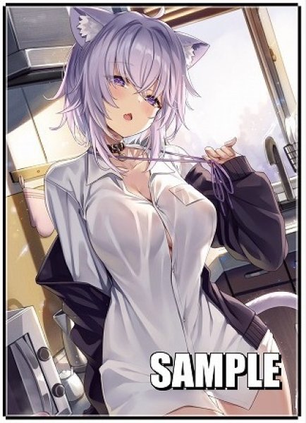 画像1: スリーブ『サンパン/猫又おかゆワイシャツ』60枚 (1)