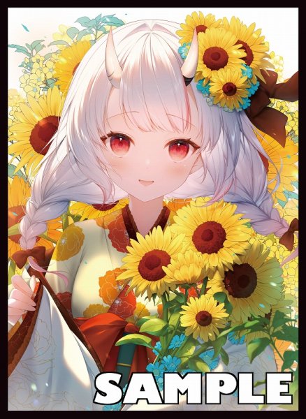 画像1: スリーブ『サンパン/百鬼あやめ向日葵』60枚 (1)