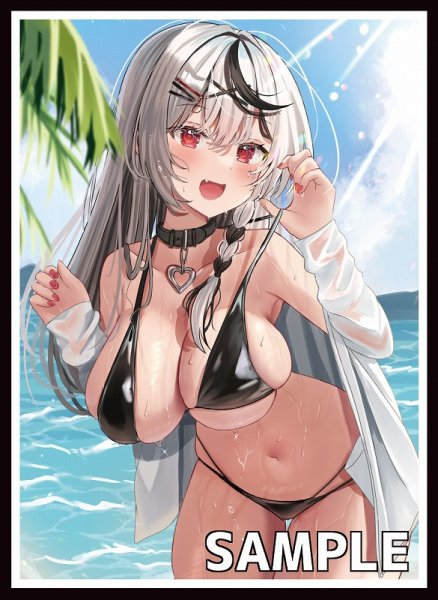 画像1: スリーブ『サンパン/沙花叉クロヱ水着』60枚 (1)