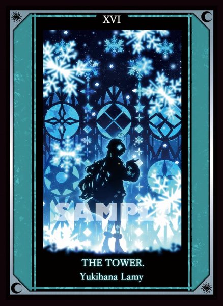 画像1: スリーブ『サンパン/タロット雪花ラミィ』60枚 (1)