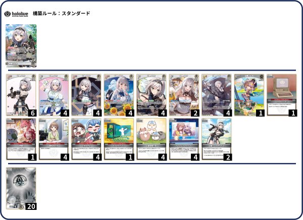 画像1: 白銀ノエルデッキ（新弾構築） (1)