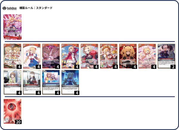 画像1: 赤井はあとデッキ (1)