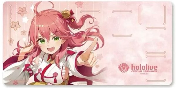 画像1: オフィシャルホロカラバーマット EX vol.1『さくらみこ』 (1)