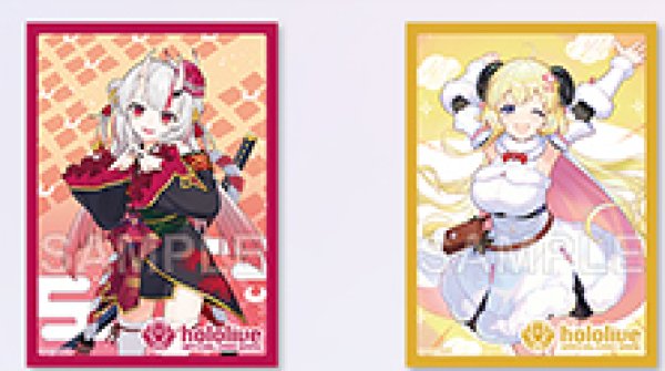 画像1: オフィシャルホロカスリーブセット EX vol.9『百鬼あやめ＆角巻わため』 (1)