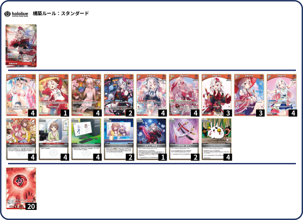 ホロカ　ホロライブカードゲーム　百鬼あやめ　構築デッキ 百鬼あやめデッキ 販売ページ｜ホロライブカード通販｜高価買取も実施