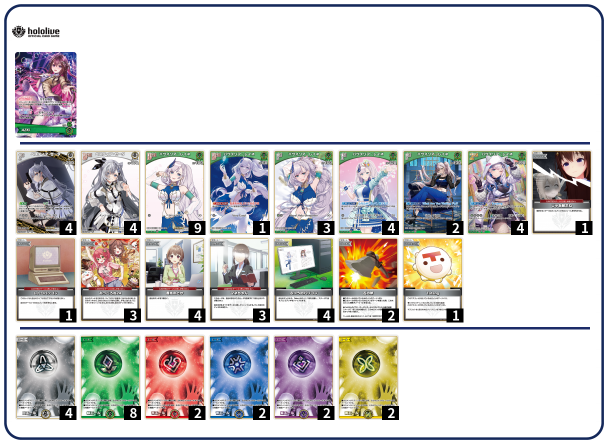 レイネ デッキ AZKi・レイネゼータデッキ 販売ページ｜ホロライブカード通販